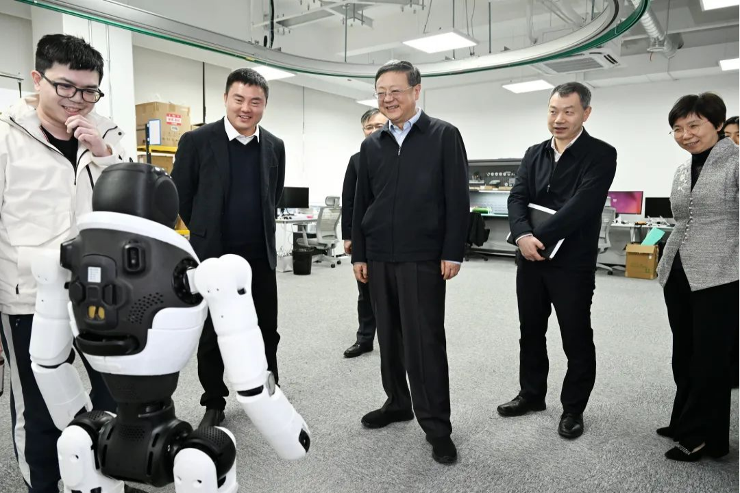 上海市委书记陈吉宁专题调研AG凯发旗舰厅机器人